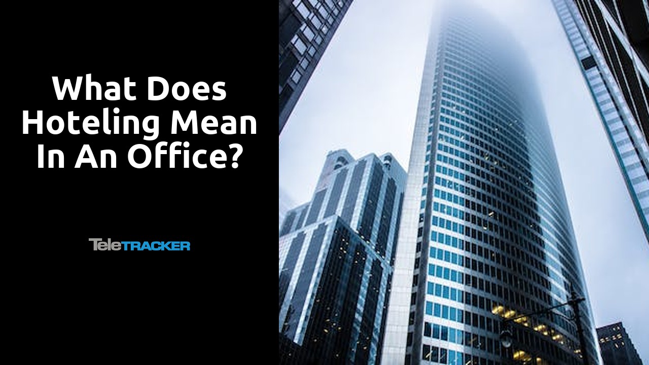 Read more about the article What does hoteling mean in an office?
